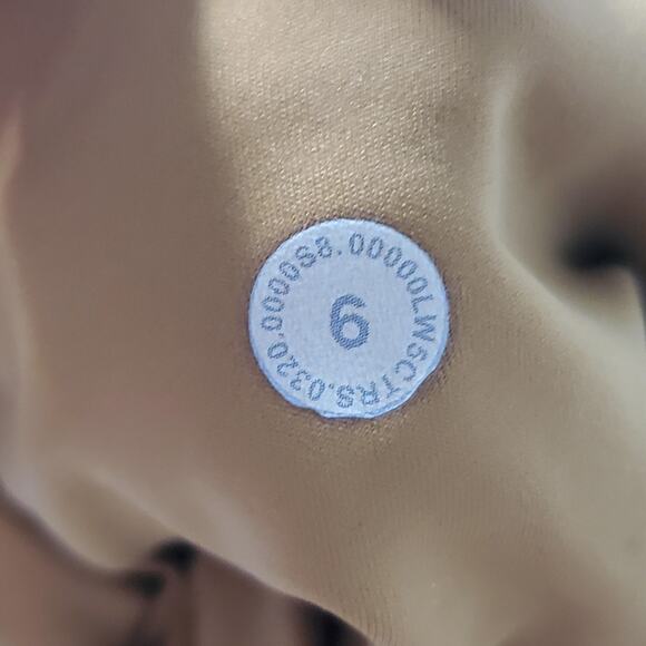 Lululemon Align High Rise Pant Leggings 25" Women 6 Yellow Pocket Athletic Yoga - Picture 4 of 8